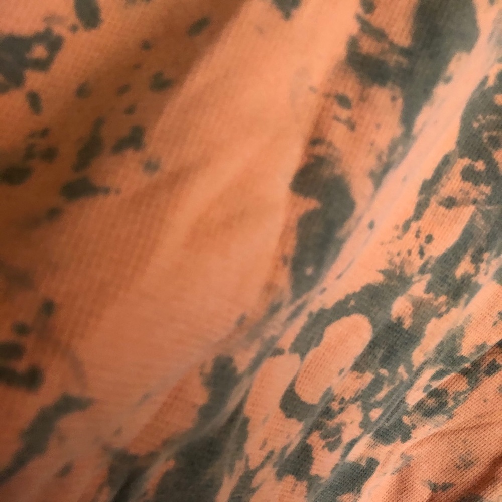 XCVI II Orange Tie Dye Sweater Shirt Top - Picture 3 of 6
